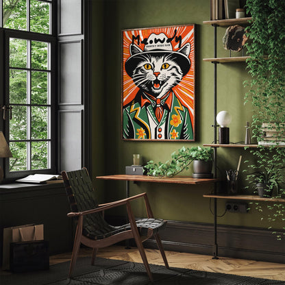 Meowdy Country Music Club Poster