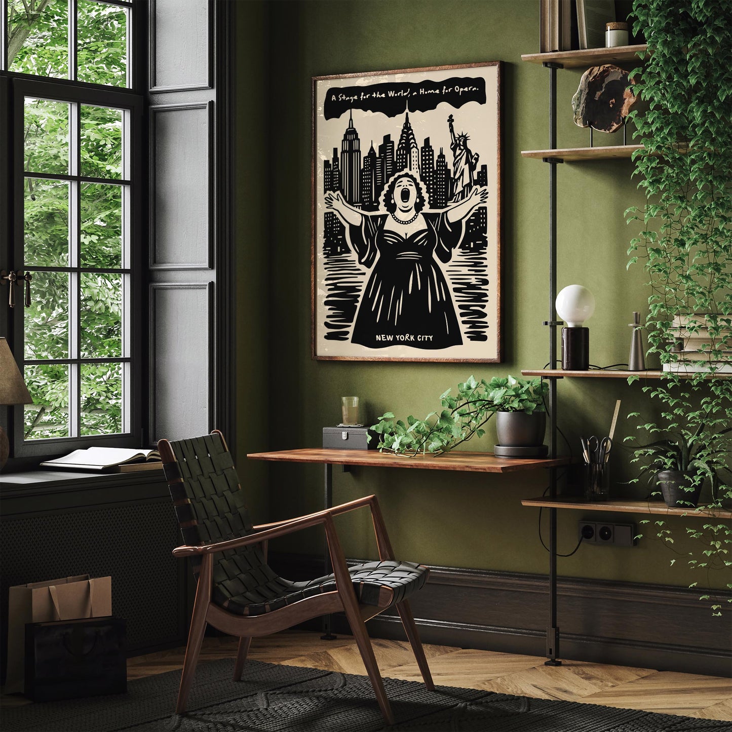 New York City Opera Poster