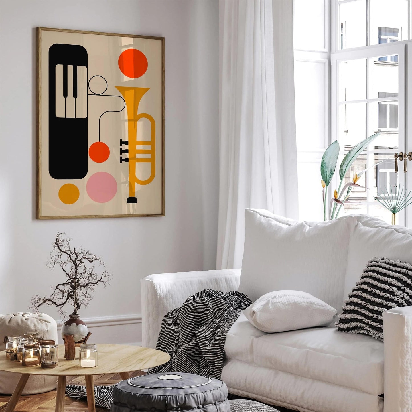 Modern Jazz Art Print - Music Poster 2025