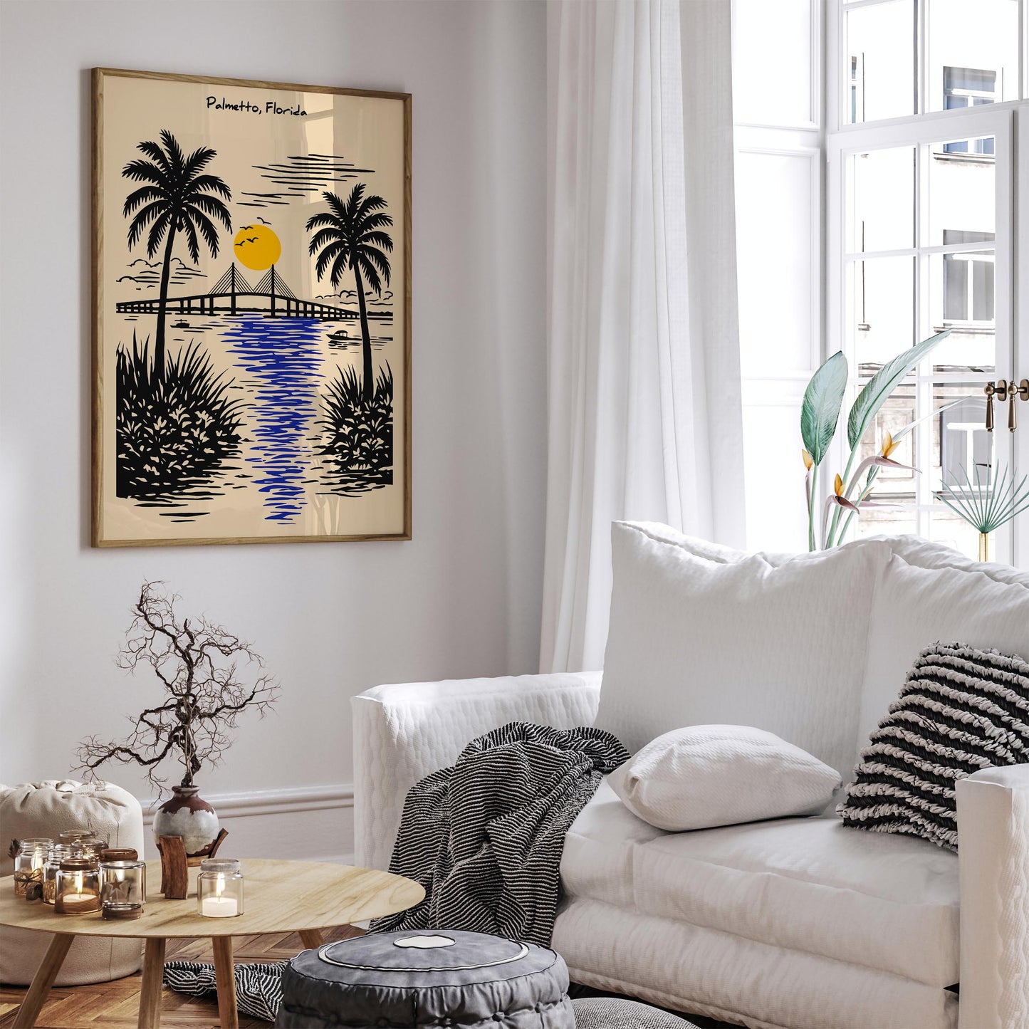 Palmetto Florida Poster