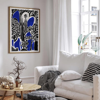 Barcelona Travel Poster – Sagrada Família