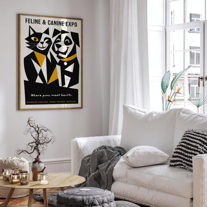 Michigan Cat and Dogs Expo Poster