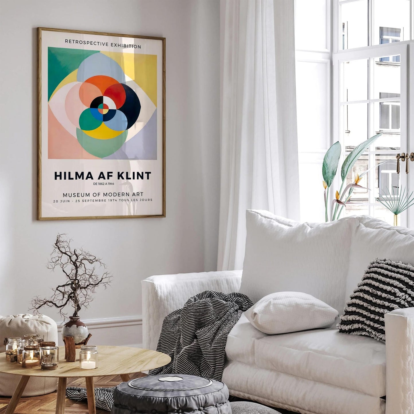 Abstract Hilma Af Klint Inspired Wall Art 2025
