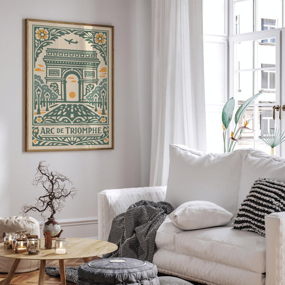 Arc de Triomphe Paris Poster