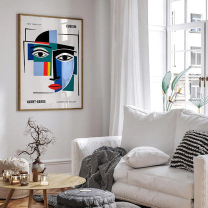 Cubism Avant-Garde NY Exhibition Poster