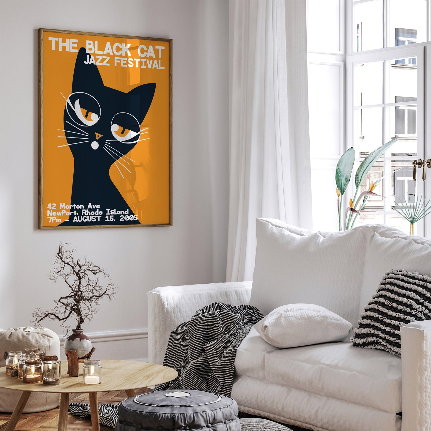 The Black Cat Jazz Festival Poster