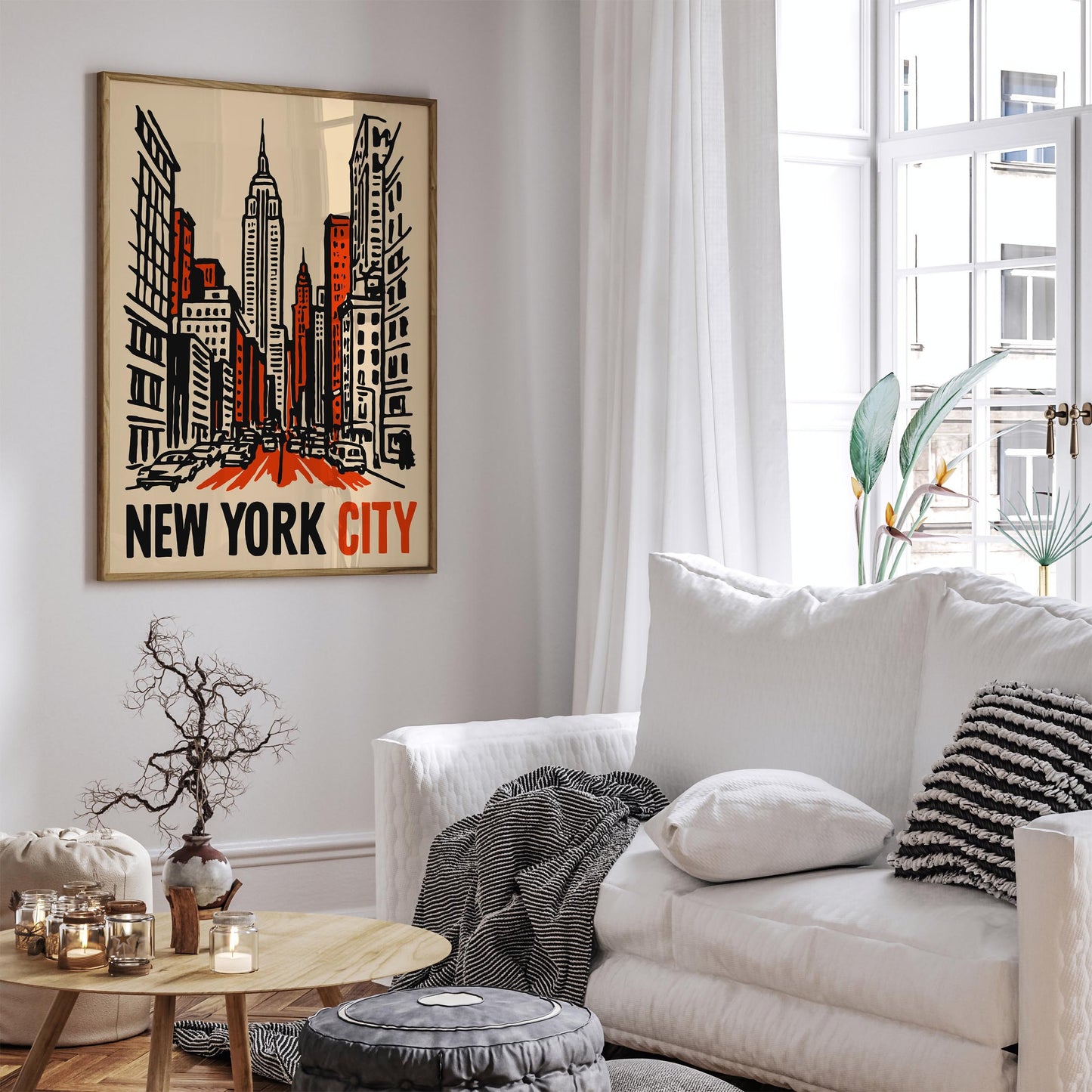 New York City Cityscape Poster