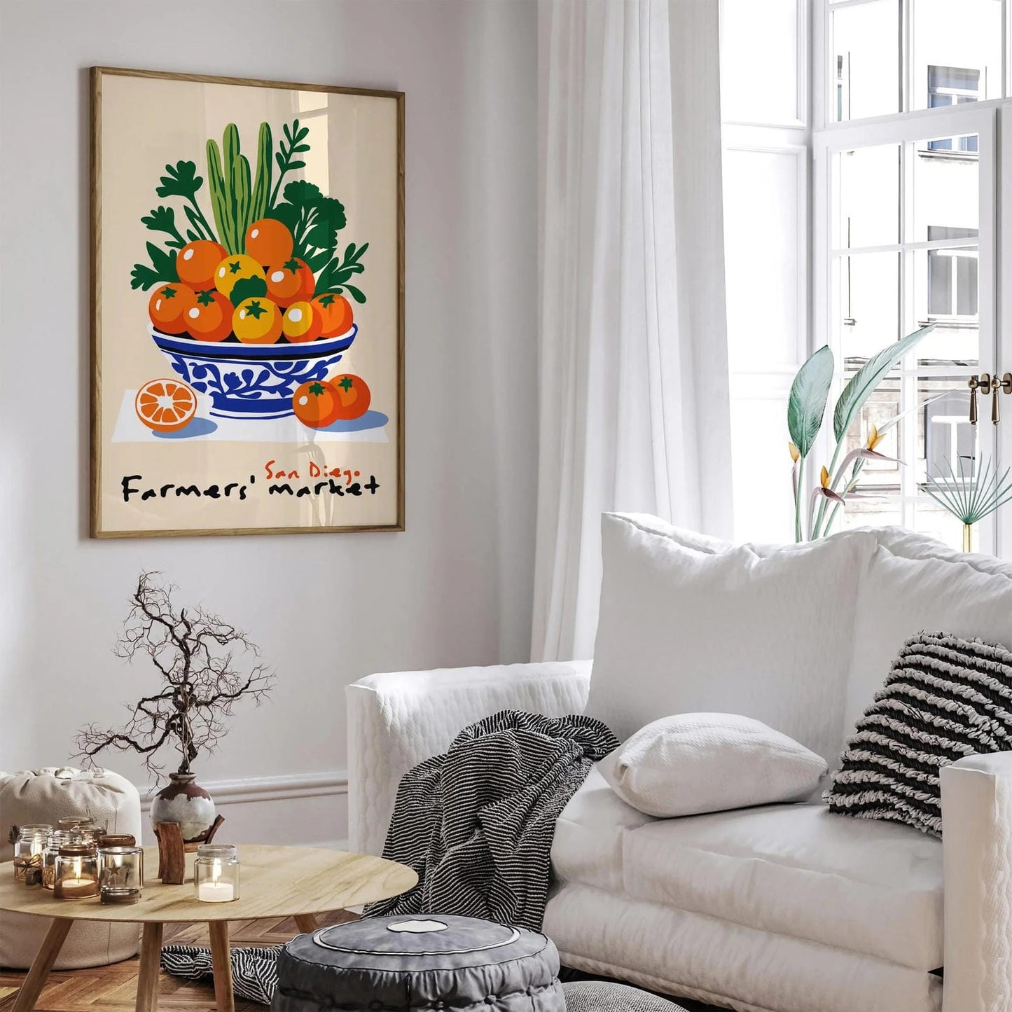 San Diego Farmers Market Poster