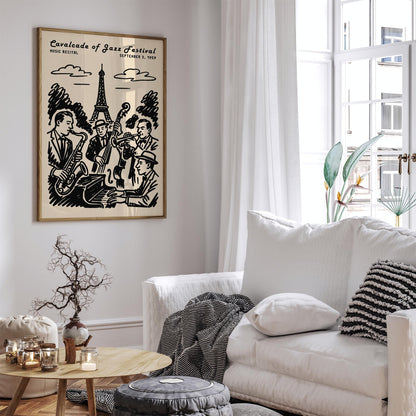 Vintage Jazz Music Poster