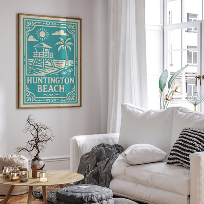Huntington Beach Poster