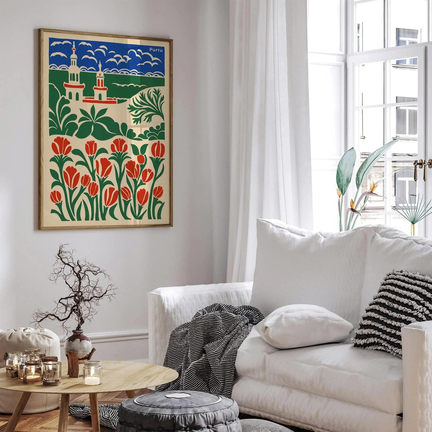 Porto Portugal Poster – Travel Wall Art Print
