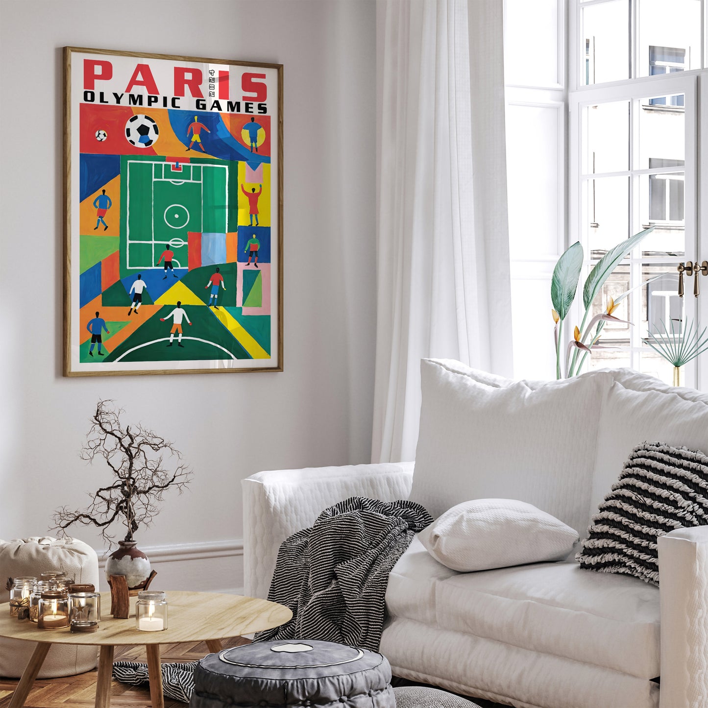 Paris 2024 Olympic Games Sport Art Print