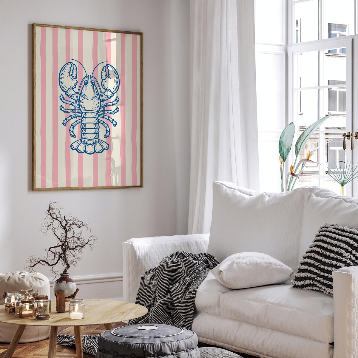 Lobster Kitchen Art Poster