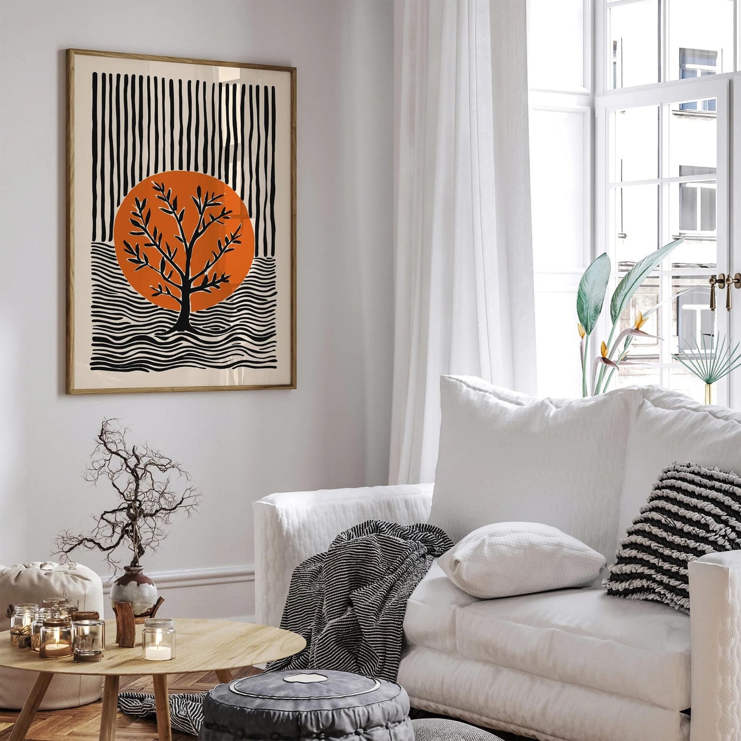 Spooky Tree Art Print 2024