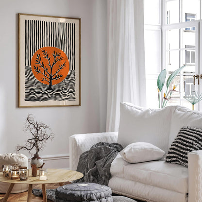 Spooky Tree Art Print 2024