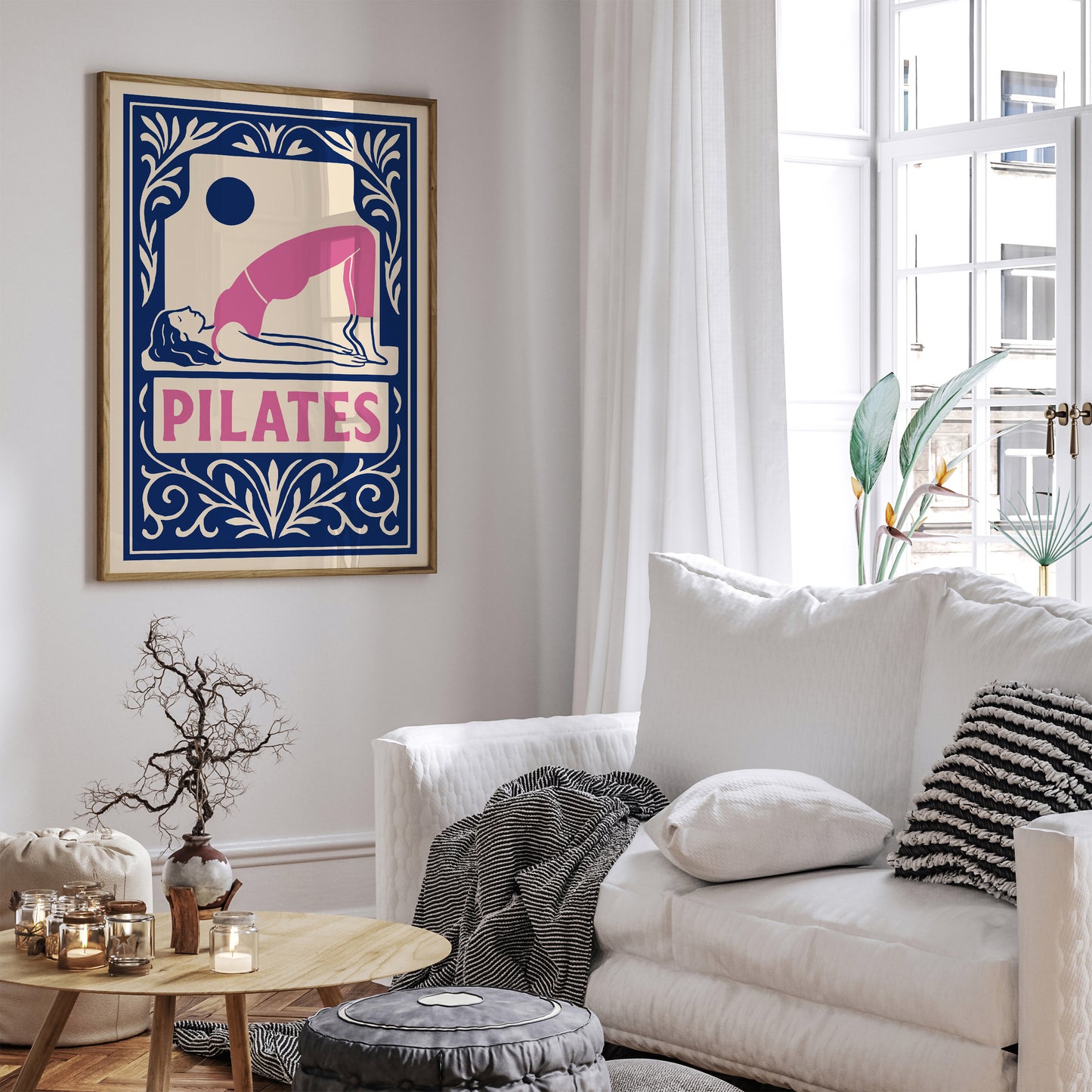 Pilates Wall Art Print 2026