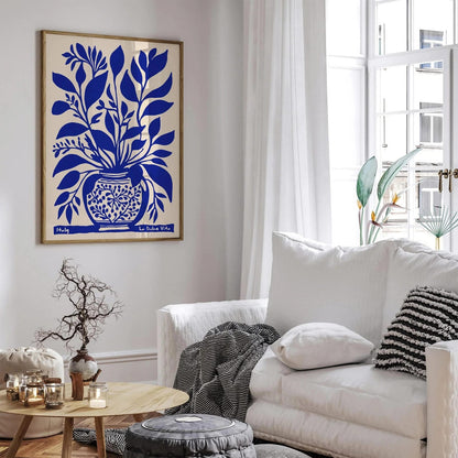 Italy La Dolce Vita Botanical Poster