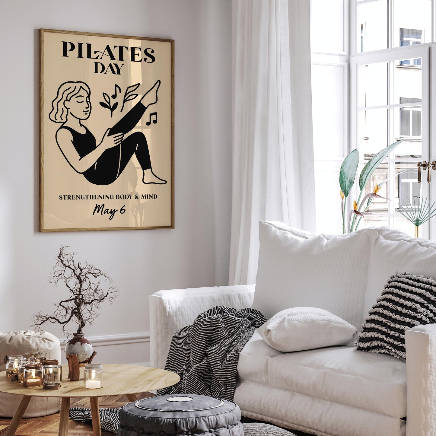 Pilates Day Poster