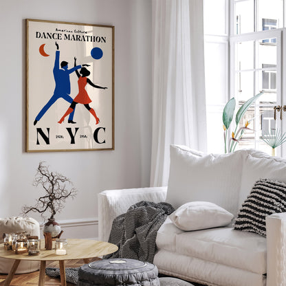 Dance Marathon NYC Poster