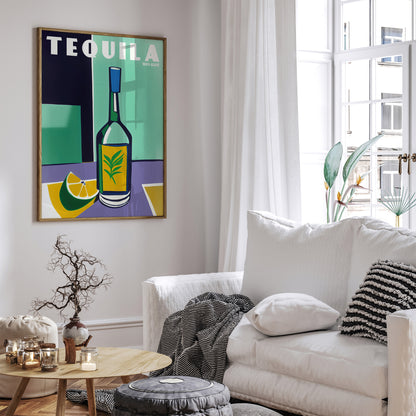 Tequila Drink Kitchen Wall Art