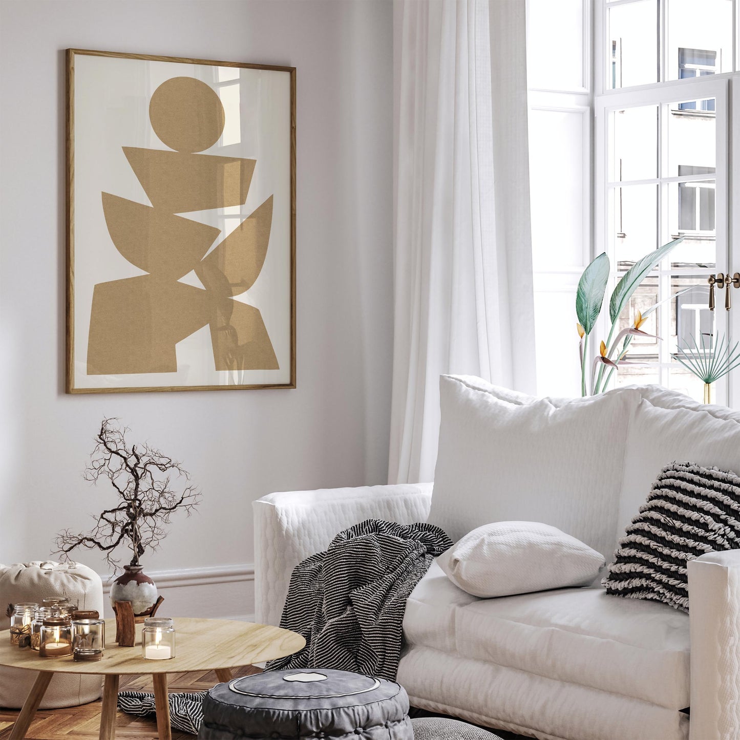 Modern Sculpture Wall Art