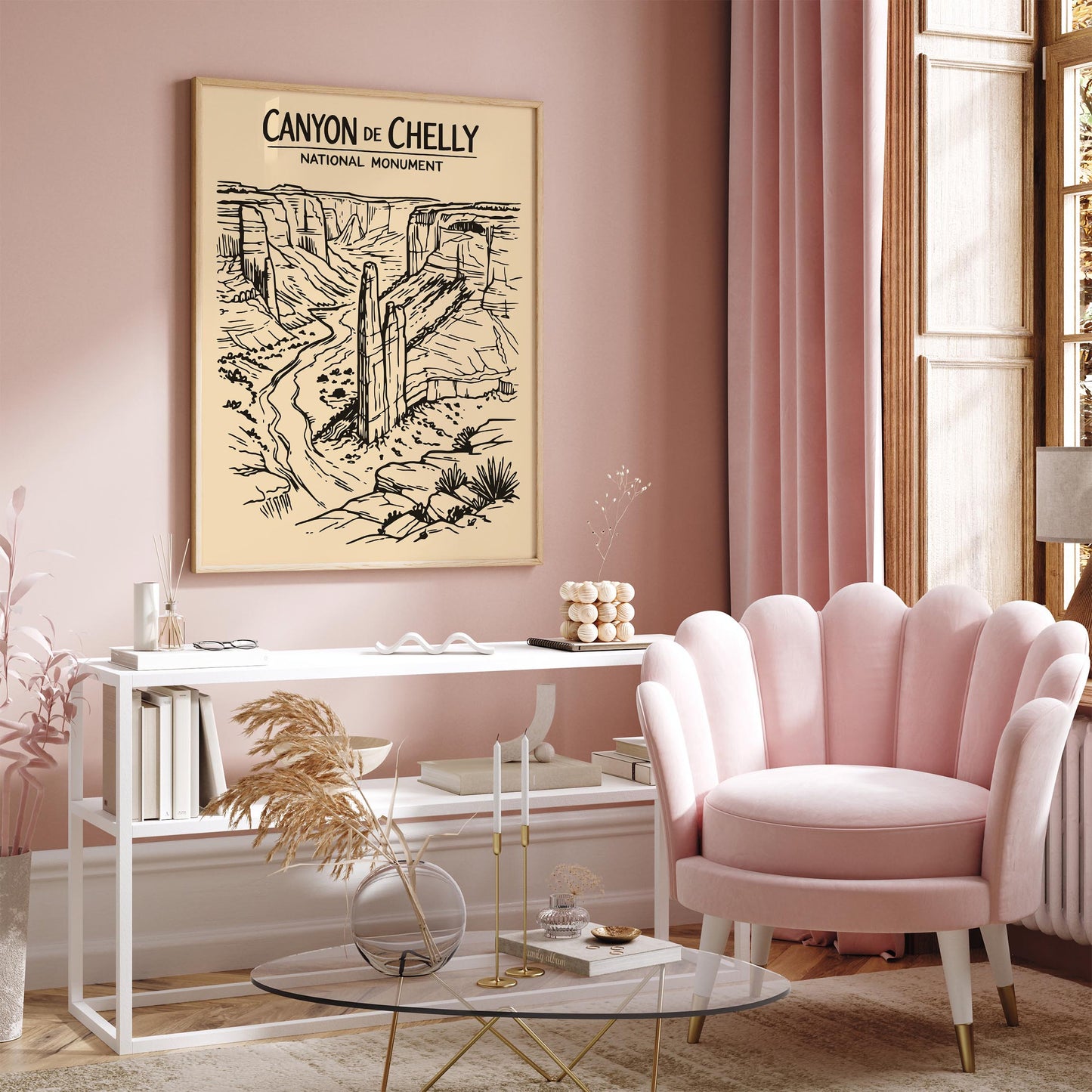 Canyon de Chelly Travel Poster
