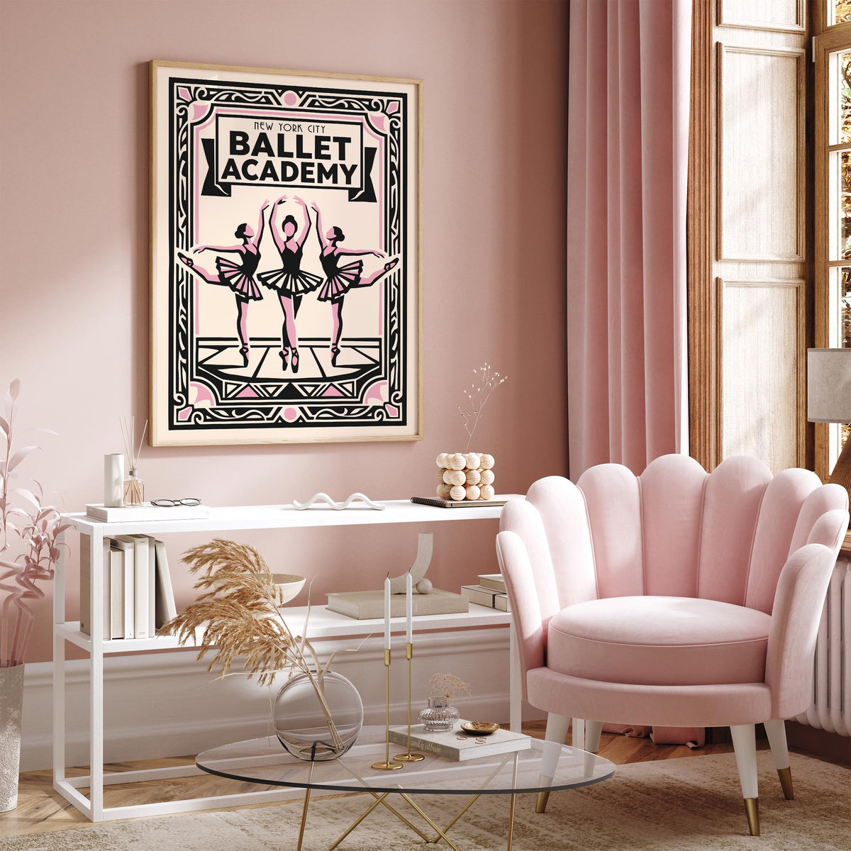 New York City Ballet Academy Poster