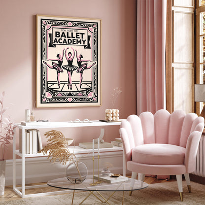 New York City Ballet Academy Poster