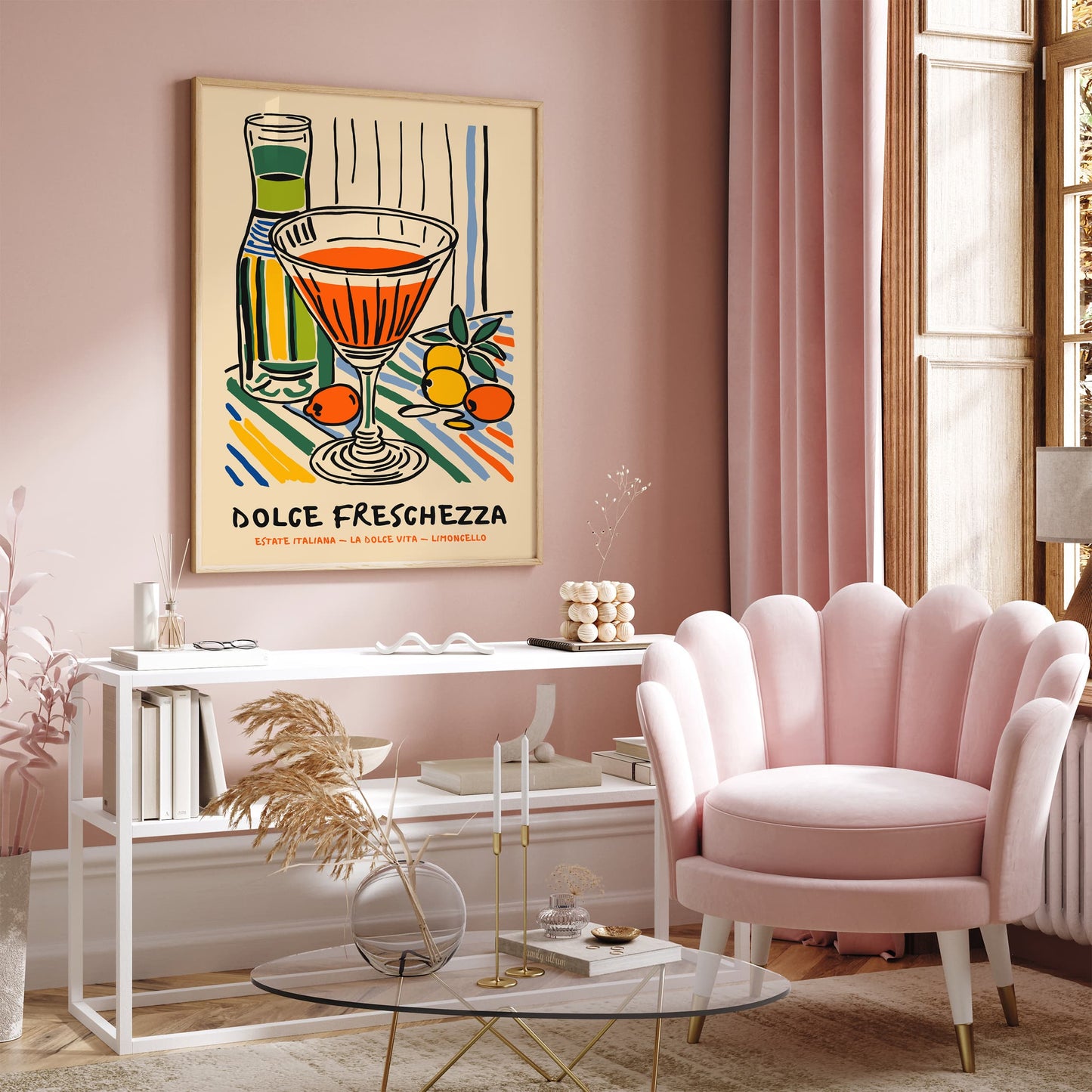 Dolce Freschezza Limoncello Poster