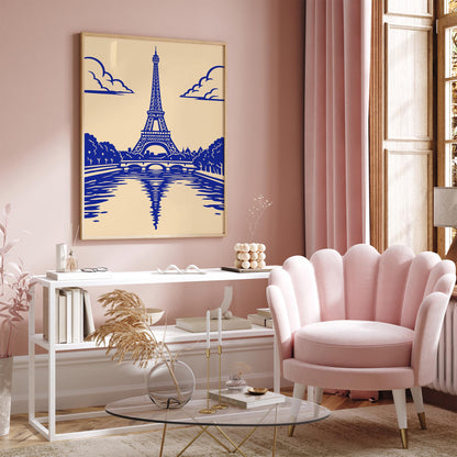 Eiffel Tower Poster 2026