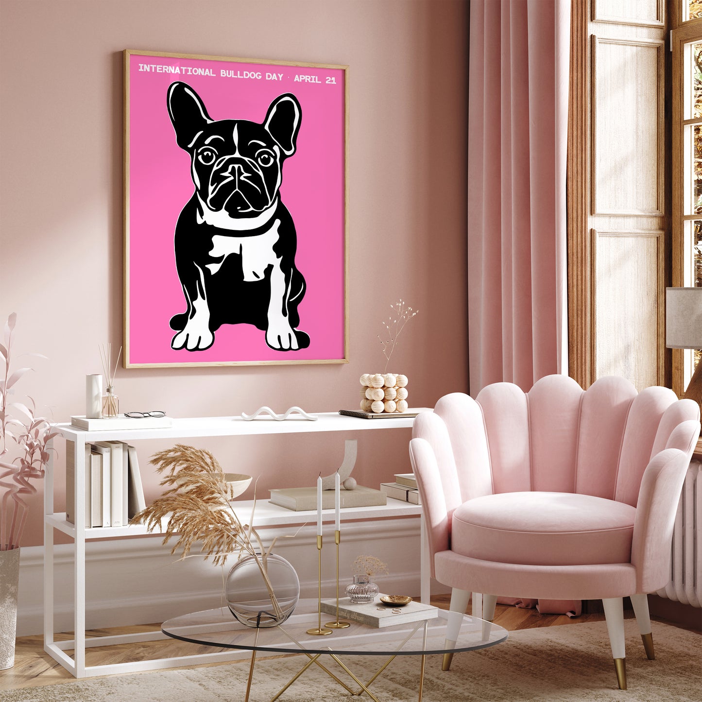 International Bulldog Day Poster