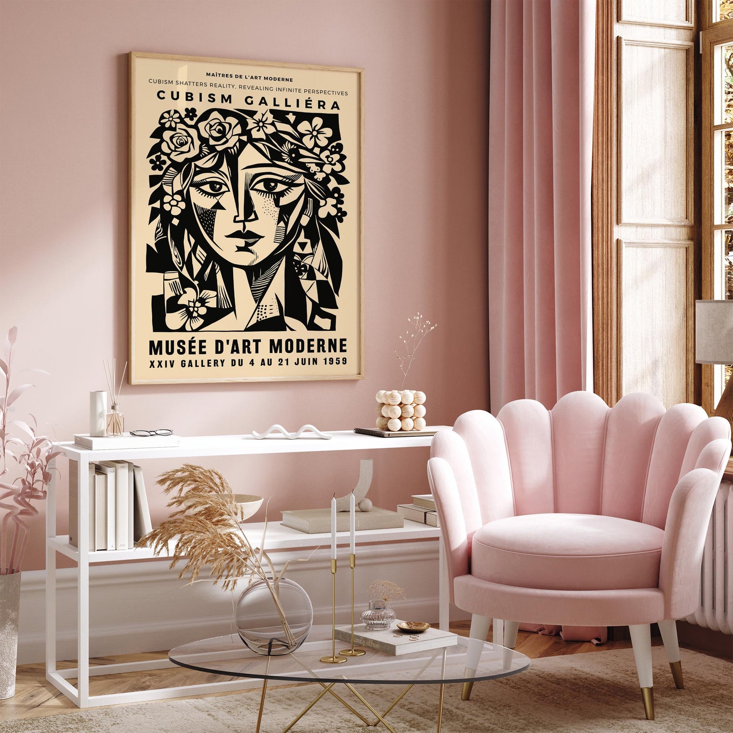 Cubism Gallery Wall Art Print