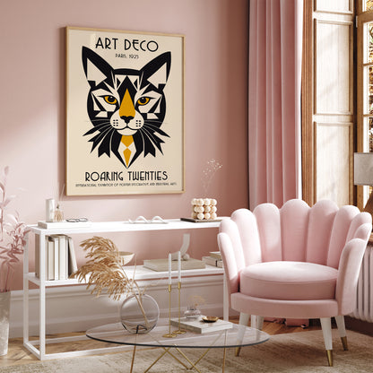 Art Deco Roaring Twenties Poster
