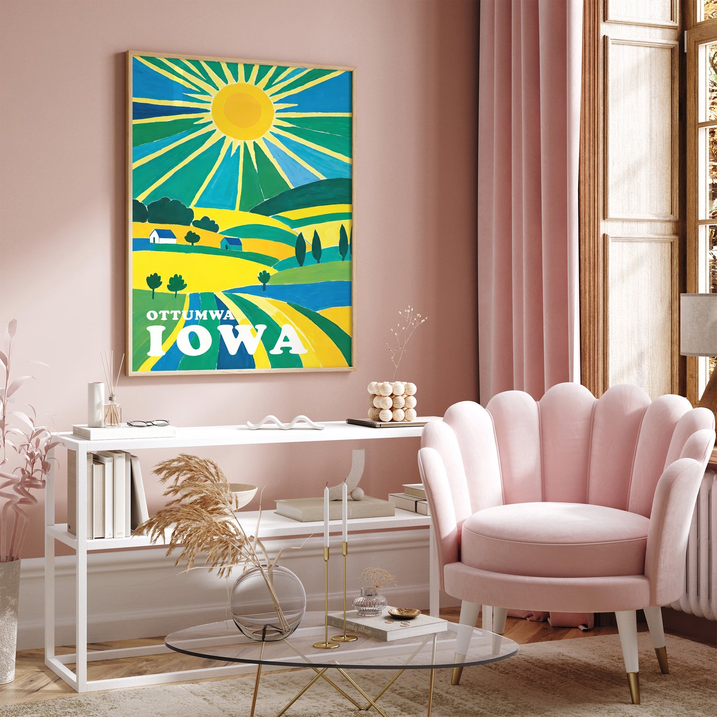 Scenic Iowa Poster for Your Wall