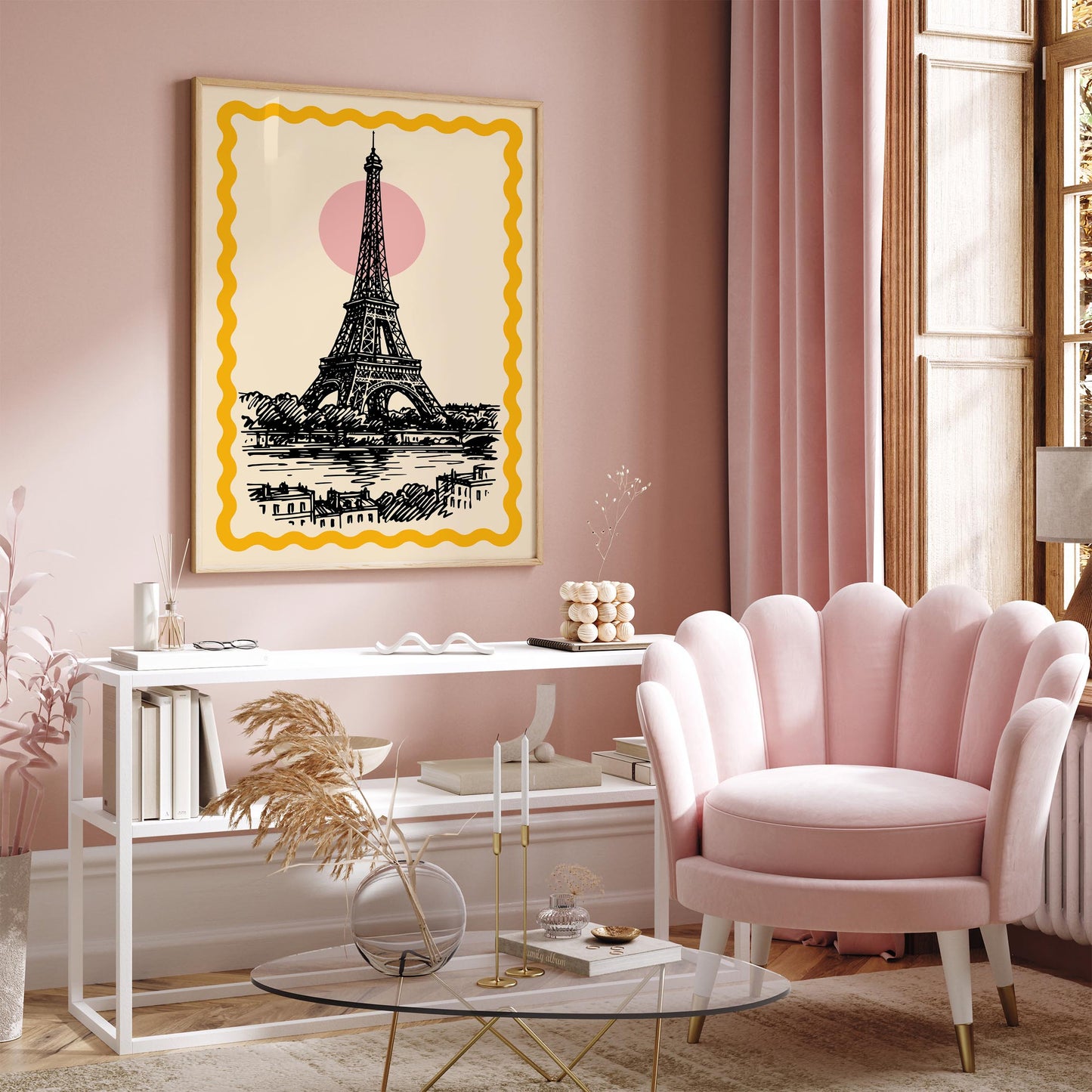 Eiffel Tower Paris Poster