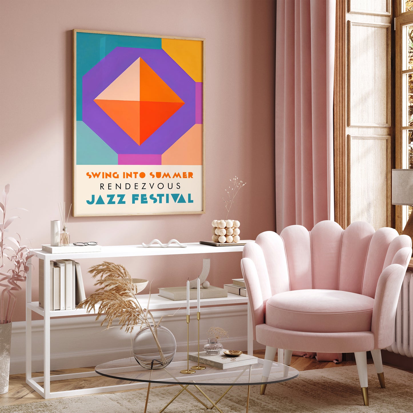 Swing into Summer Jazz Festival Poster