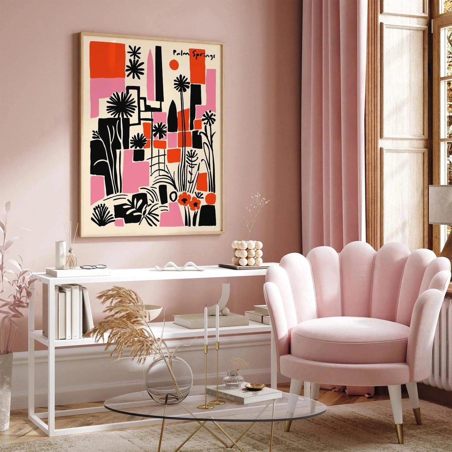 Palm Springs Mid Century Modern Poster