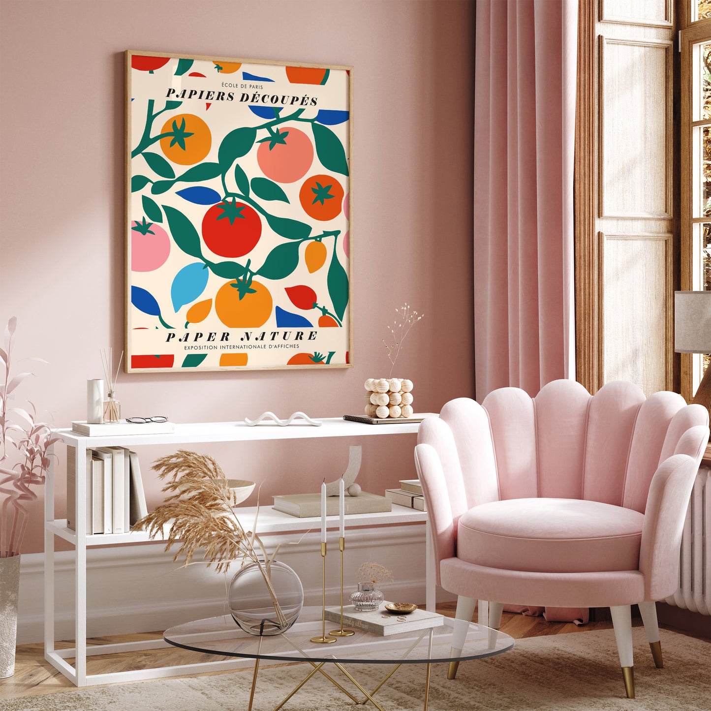 Colorful Tomatos Art Print 2025