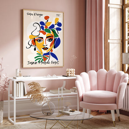 San Diego Jazz Music Fest Poster