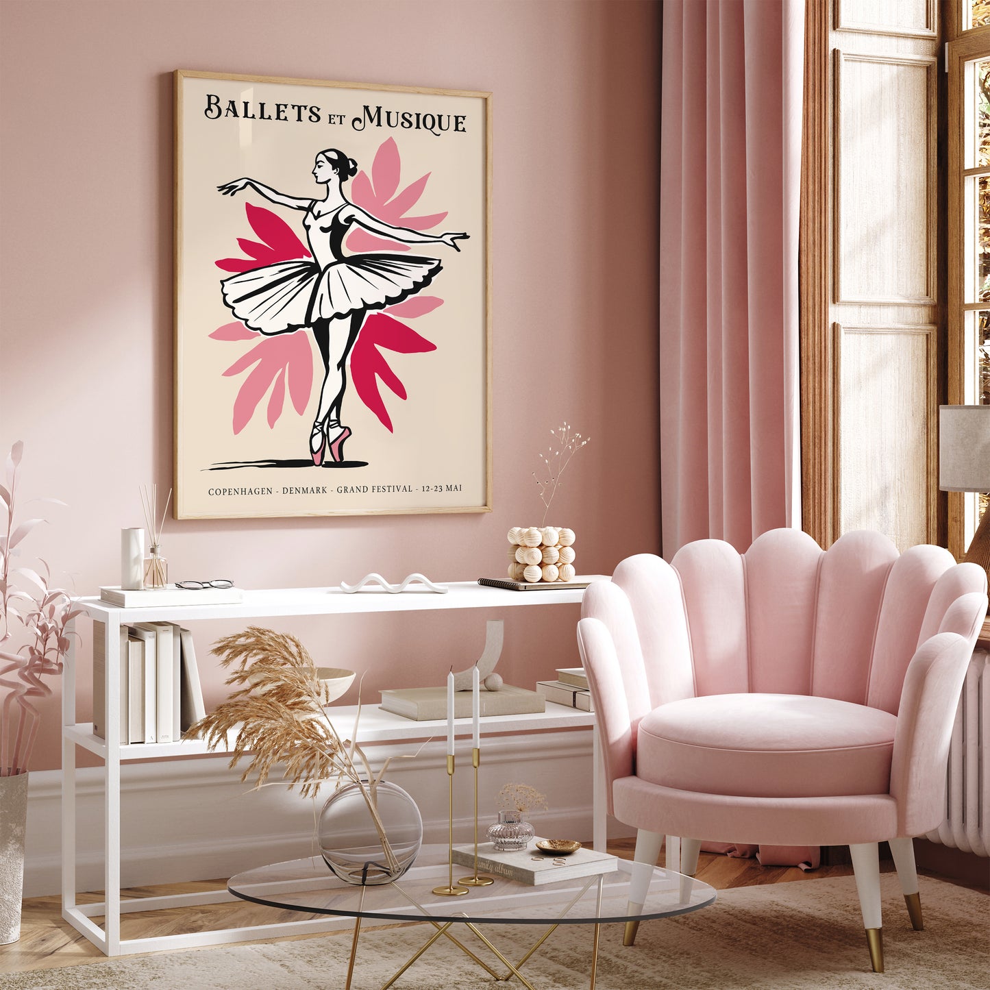 Ballets et Musique Denmark Poster