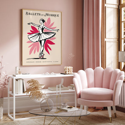 Ballets et Musique Denmark Poster