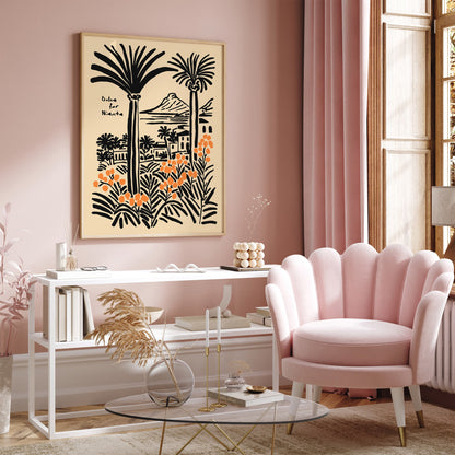 Dolce far Niente Tropical Landscape Poster