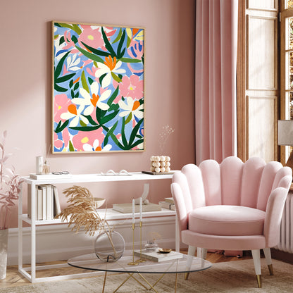 Naturelle Florelle Painting Art Print