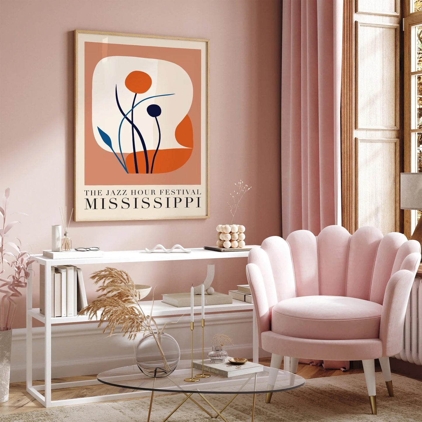 The Jazz Hour Festival Mississippi Poster