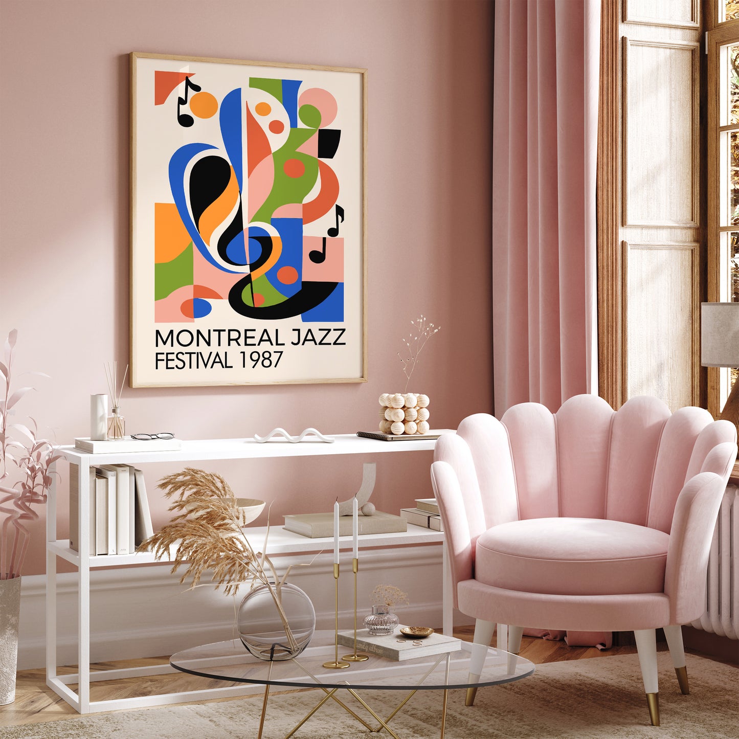 Montreal Jazz Music Poster