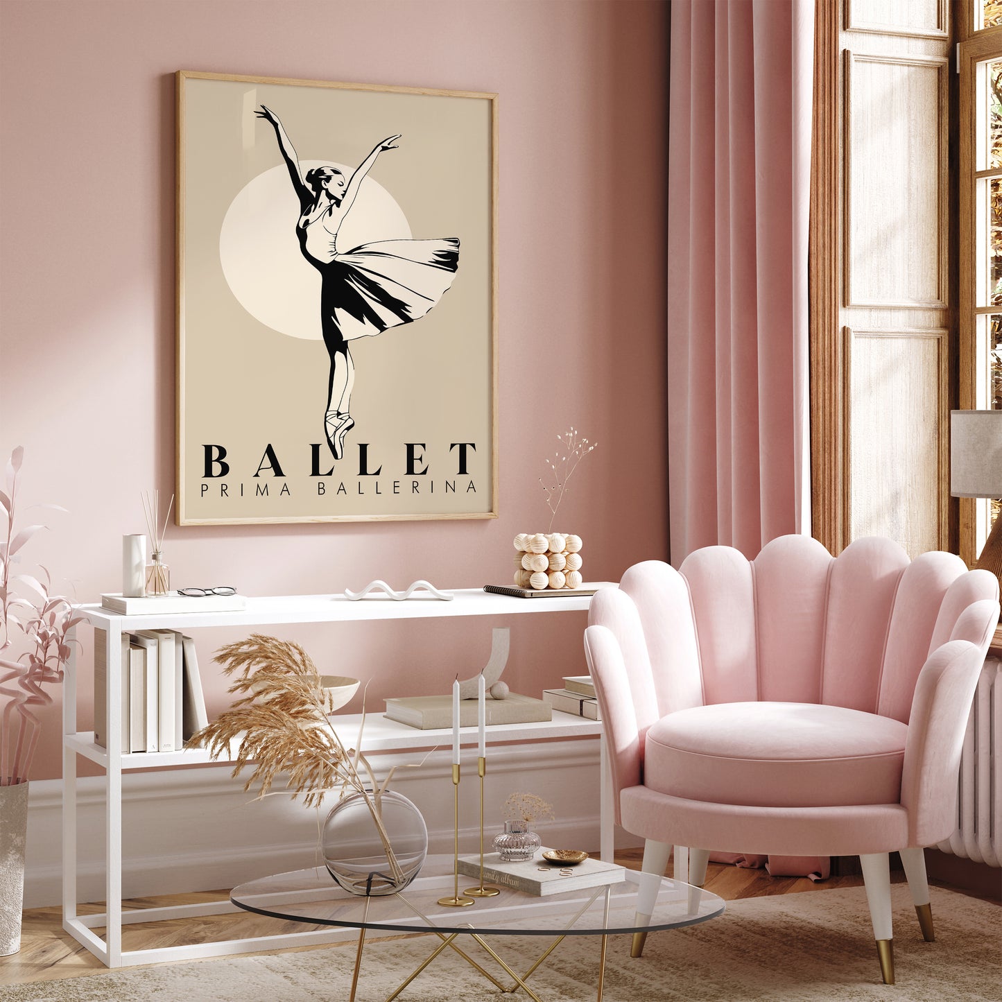 Ballet Prima Ballerina Art Print