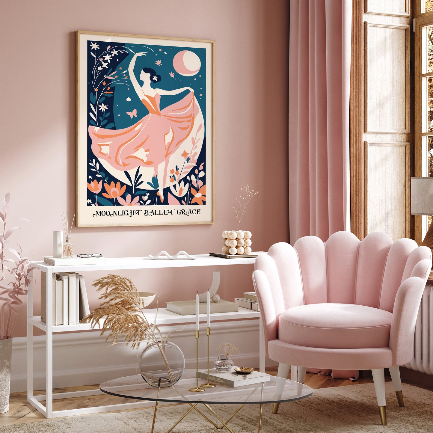 Moonlight Ballet Grace Poster
