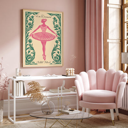Ballet Festival French Music Poster