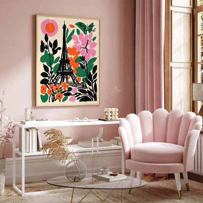 Bonjour Paris Poster