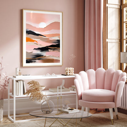 Expressive Splendor: Unique Abstract Wall Art Decor